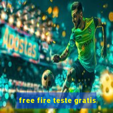 free fire teste gratis